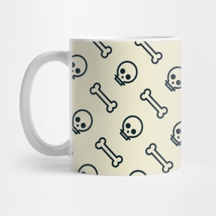 Drawn halloween pattern Mug